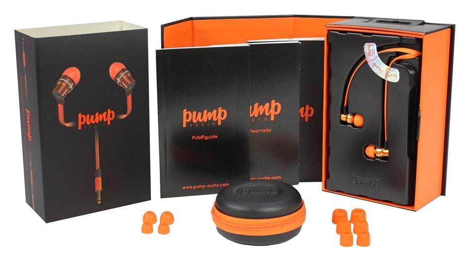 Cutie, casti si accesorii Pump Audio V2.